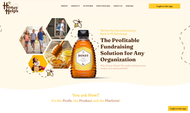 An example of a website that incorporates vector imagery effectively