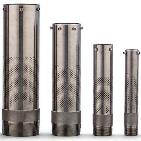 Metal tubes for for direct steam injection heaters